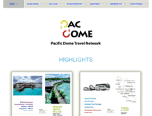 Tablet Screenshot of pacdome.com